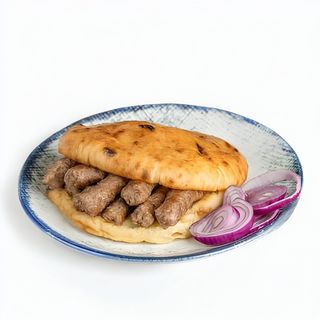 Veliki ćevapi u somunu sarajevski