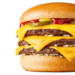 Jumbo cheese burger menù