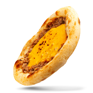 46. Esfirra de Carne Com Cheddar