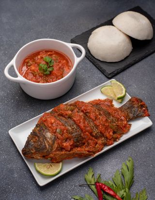 Wet fry Tilapia