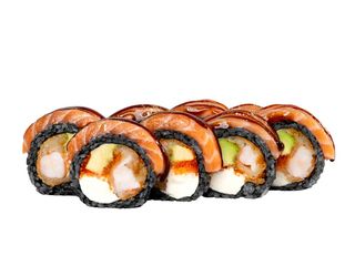 Black з лососем та креветкою