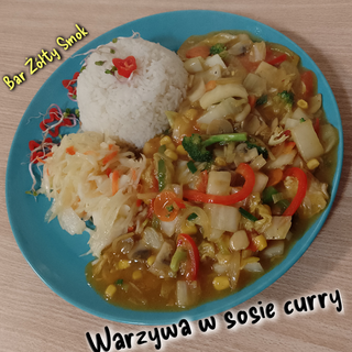 Warzywa  w sosie curry