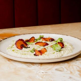 Risotto cu creveti si lamaie