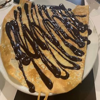 Crepe de chocolate belga negro