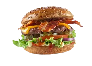 Hamburguesa Con Bacon