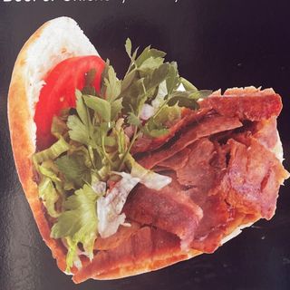 Bocadillo tavuk kebap