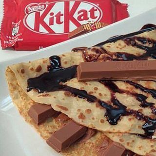 Crepe kit kat 