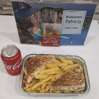 Sándwich 3 Tapas Vegetal Loubna
