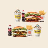 Duo Back to School Menu Whopper + Menu Big King + 2 Sundaes au choix