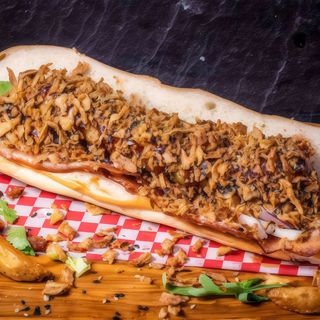 Hot Dog Luca's Grill Style