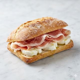 Panino con prosciutto di Parma