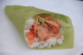 T7 Temaki spicy salmon plus