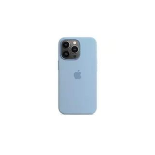 iPhone 13 Pro Blue Fog Silicone Case with MagSafe
