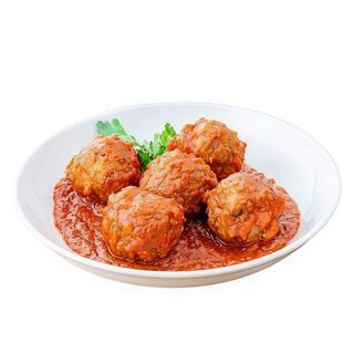 Nuestras Albóndigas Con Salsa De Tomate