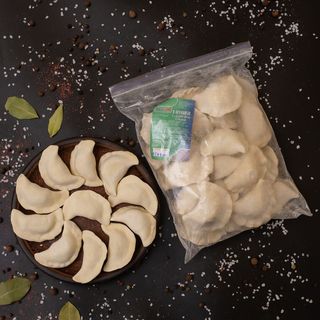 Вареники З Солоним Сиром Та Кропом 100 Г