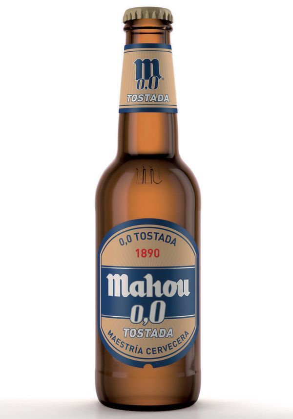 Lata Mahou 0,0 Tostada (España)