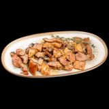 Пилешки късчета с манатарки (300г)