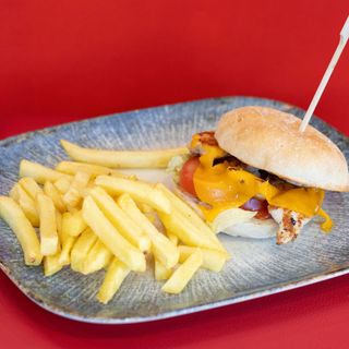 Hamburguesa RasPollo Tender