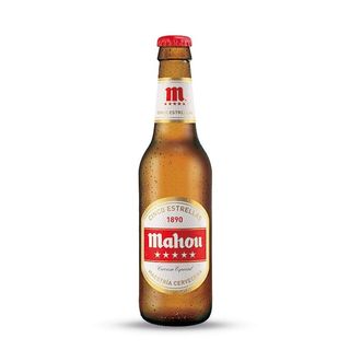 Botellín de Cerveza Mahou