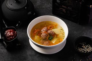 Суп с фрикадельками  (300гр)