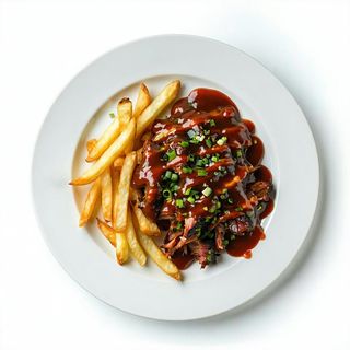 Patatine pulled e BBQ