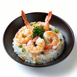 86. Kubak con Gambas (Arroz Tostado)