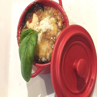 Millefoglie di melanzane al coccetto