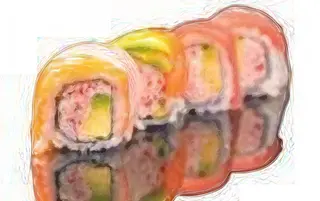 Special roll  rainbow - 8 pezzi
