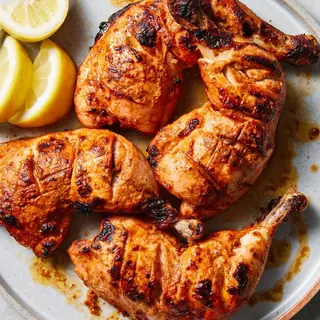 Tandoori Chicken with naan