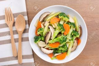 Thai vegetable stir fry