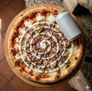 Menù pizza kebab