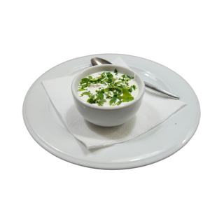 Sos de iaurt cu verdețuri