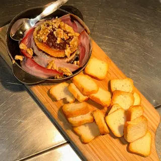 Queijo gratinado 