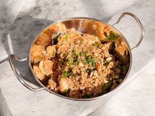 Рис WOK з креветками (350g)