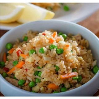 Vegetable Fried Rice with Capsicum