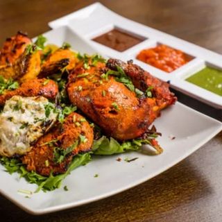 Tandoori Mixed Grill (starter plate)