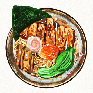 Spicy chicken katsu ramen