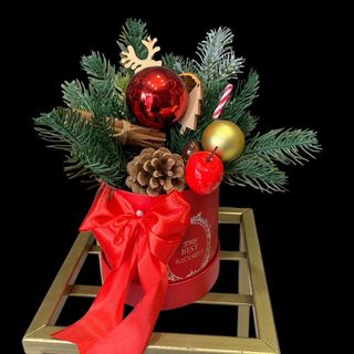 Aranjament rosu Craciun