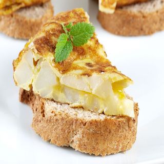 Tosta De Tortilla De Patata