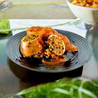 Plat Du Chef Calamar Farcie