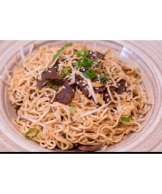 Tallarines a la japonesa