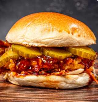 Korean Chicken Burger 