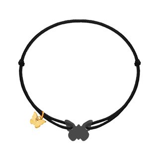 Klasična Crna Slatka Narukvica Leptir