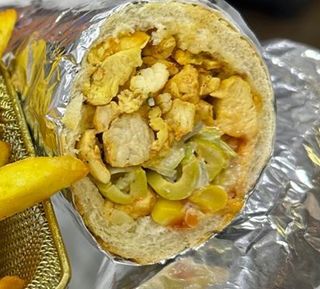 Bocadillo De Pollo A La Plancha