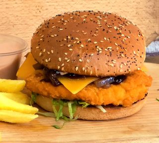 Hamburger Crispy Chicken