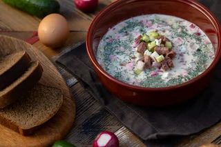 Окрошка мясная