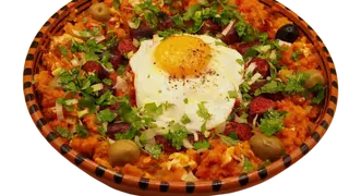plat kafteji merguez