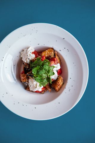 Салат с баклажанами