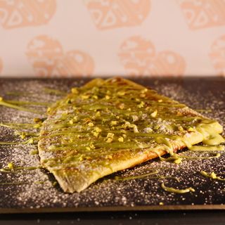 Crepe Green crunch - Pistacchio, granella nocciola