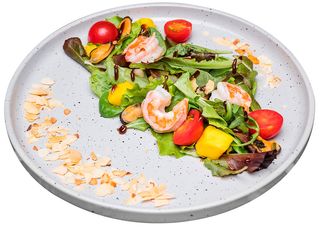 Теплий салат з морепродуктами (210g)